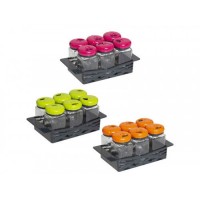 Набір Спецівниця HEREVIN Bright colours /6шт*0.16 л (132290-560)